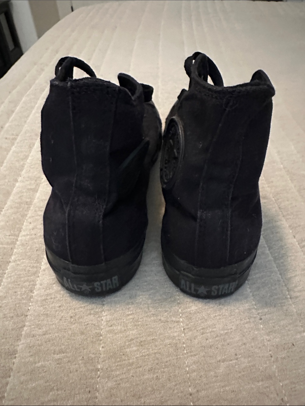Converse Black High-Top Canvas Sneakers - Picture 6 of 8